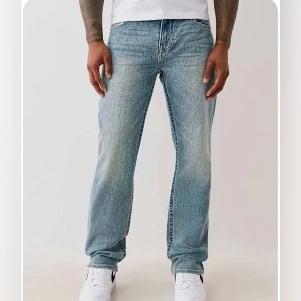 True Religion Geno Straight Denim Jeans size 34